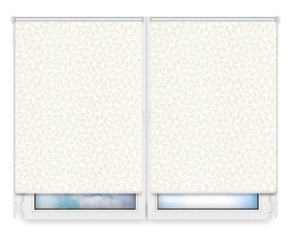 Рулонные шторы Мини Лэйси-блэкаут-белый цена. Купить в «Мастерская Жалюзи»